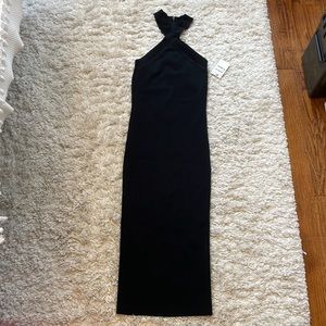 Trouvé Black Bodycon Maxi Dress